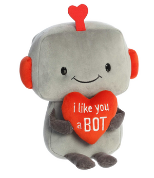 13" I LOVE YOU A BOT ROBOT