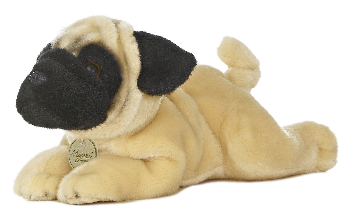 Peluches De Perros Pug Peluche BONI Pug Negro Para Perro De