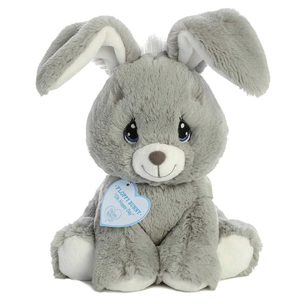 8.5" FLOPPY BUNNY GREY