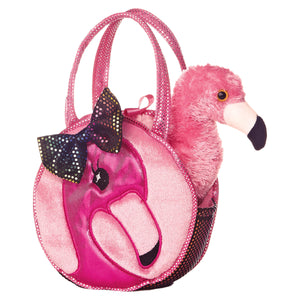 7 "Peek-A- Boo Fabulous Flamingo - Aurora