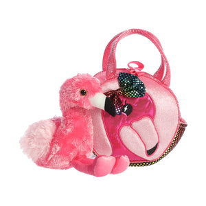 7 "Peek-A- Boo Fabulous Flamingo - Aurora