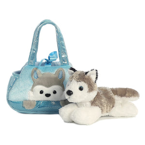 7 "Peek-A- Boo Husky - Fancy Pals - Aurora