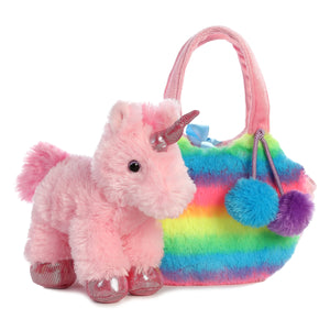 7 "Rainbow Unicorn  - Fancy Pals - Aurora