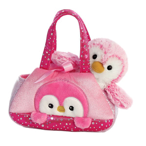 7 "Peek-A- Boo Pompom Pink Fancy Pals - Aurora