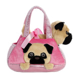 7 "Peek-A- Boo Pug  Fancy Pals - Aurora