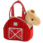 5.5" Red Barn - Fancy Pals - Aurora