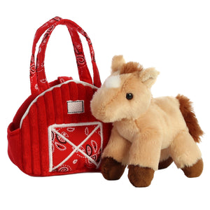 5.5" Red Barn - Fancy Pals - Aurora