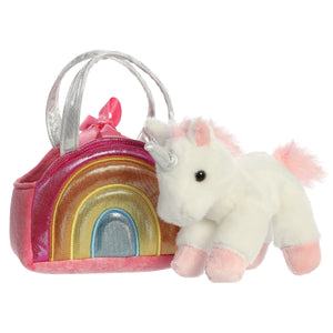 7 "Over Ther Rainbow Unicorn  - Fancy Pals - Aurora