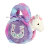 5.5" Lavender Horseshoe  - Fancy Pals - Aurora