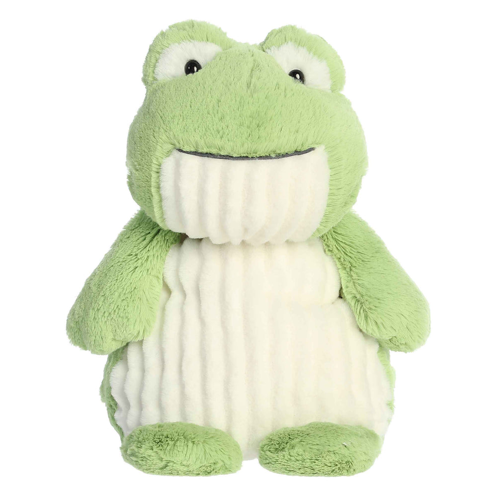 12.5" Fuzzy Frog - Huggle Pals - Aurora