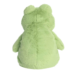 12.5" Fuzzy Frog - Huggle Pals - Aurora