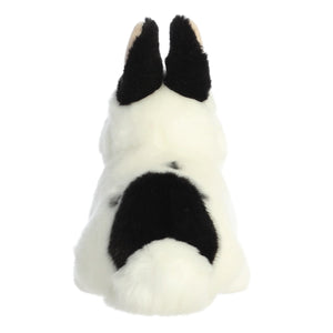 11" BLACK & WHITE REX RABBIT