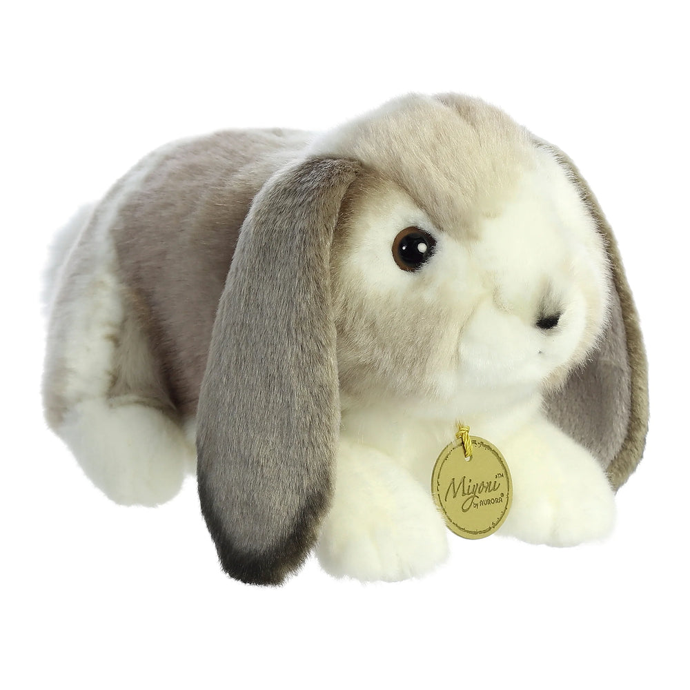 9" HOLLAND LOP RABBIT GREY