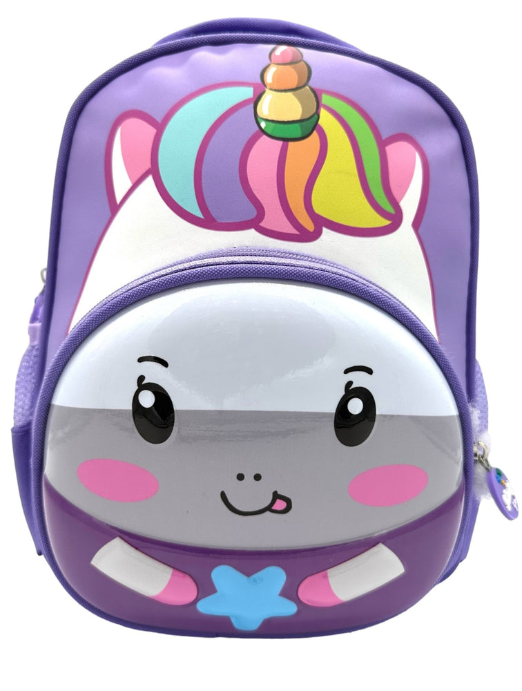 Mochila kinder - Unicornio morado