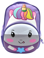 Mochila kinder - Unicornio morado