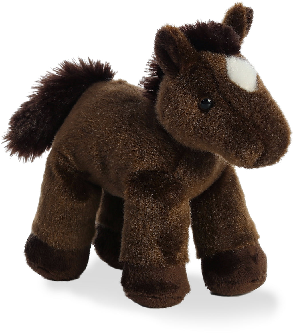 Aurora® - Mini Flopsie™ - 8 Mocha Horse™