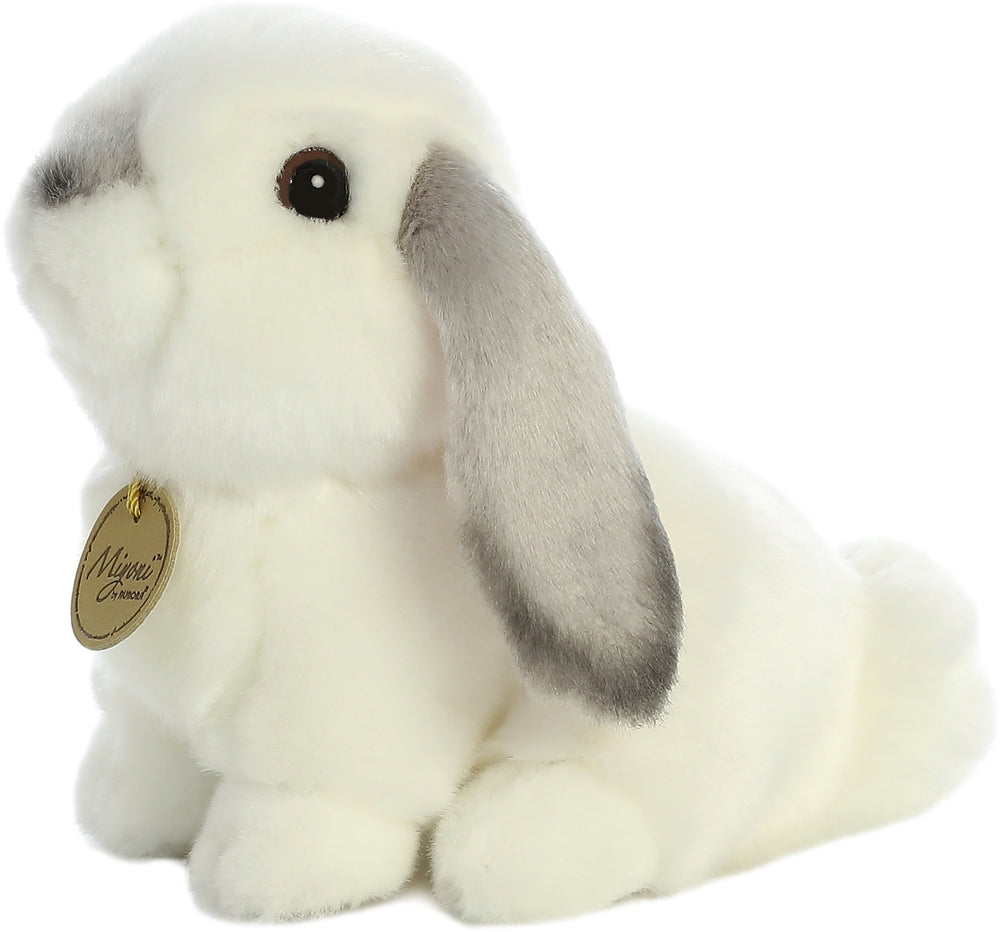 8" LOP EARED RABBIT WITH GREY EARS