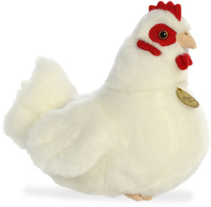 9" WHITE HEN